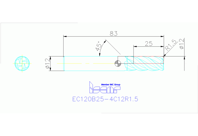 EC120B25-4C12R1.5 IC900