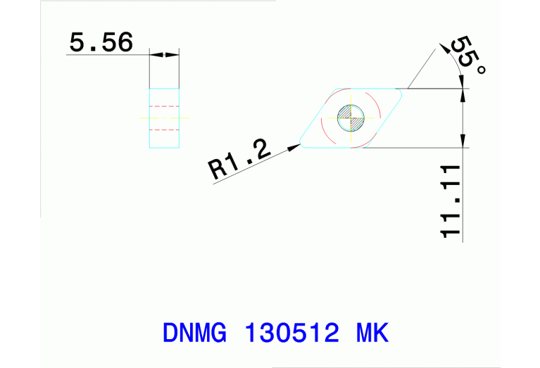 DNMG 130512 MK TT9225