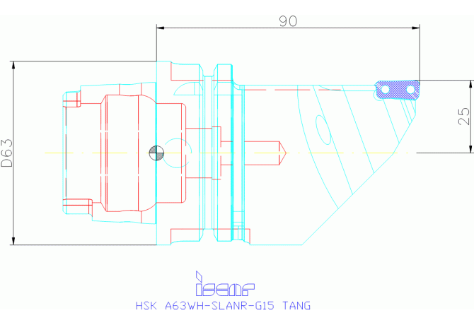 HSK A63WH-SLANR-G15 TANG