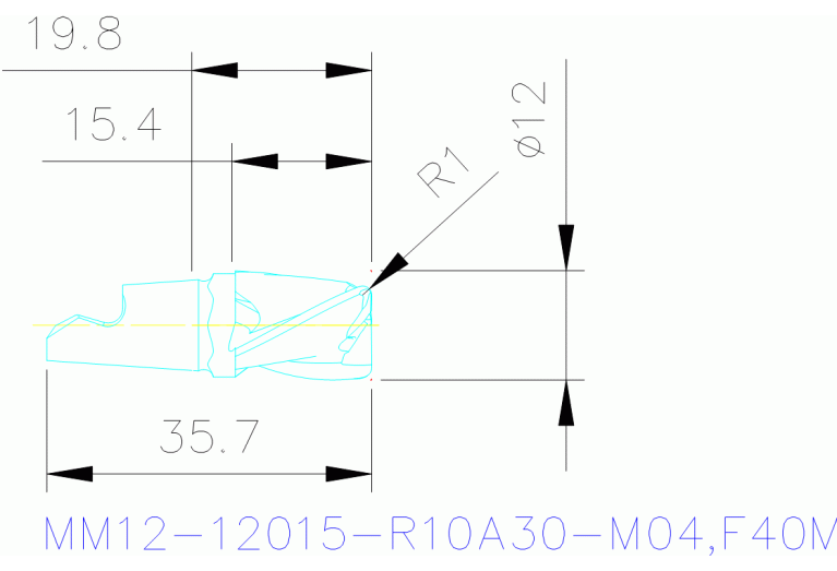 MM12-12015-R10A30-M04 F40M