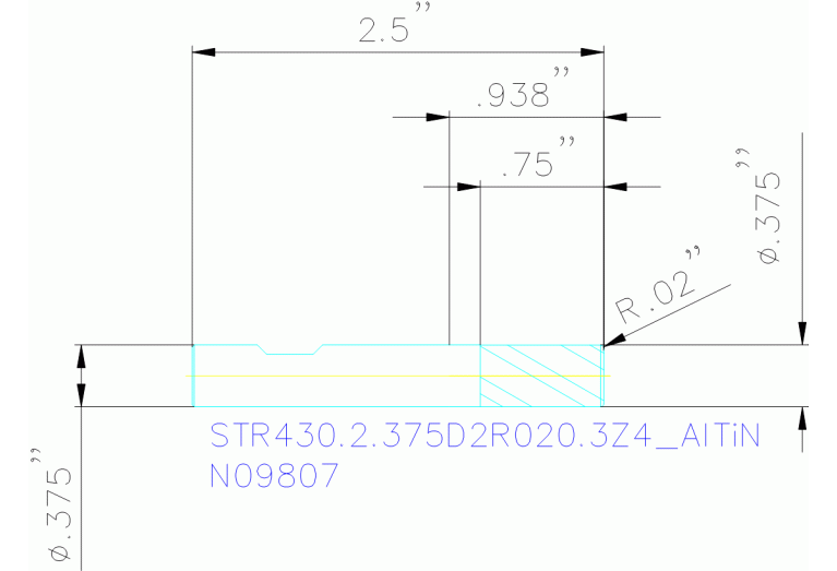 STR430.2.375D2R020.3Z4 ALTIN
