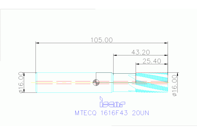 MTECQ 1616F43 20UN IC908