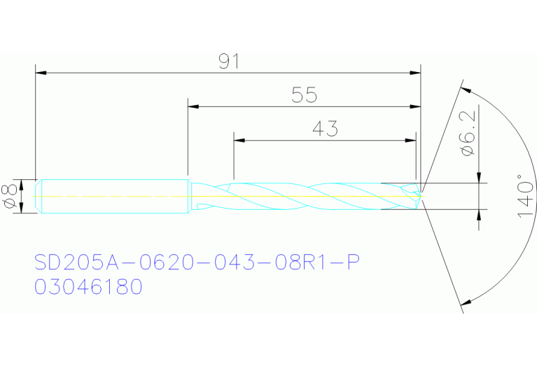 SD205A-0620-043-08R1-P