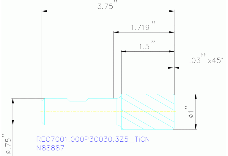 REC7001.000P3C030.3Z5 TICN