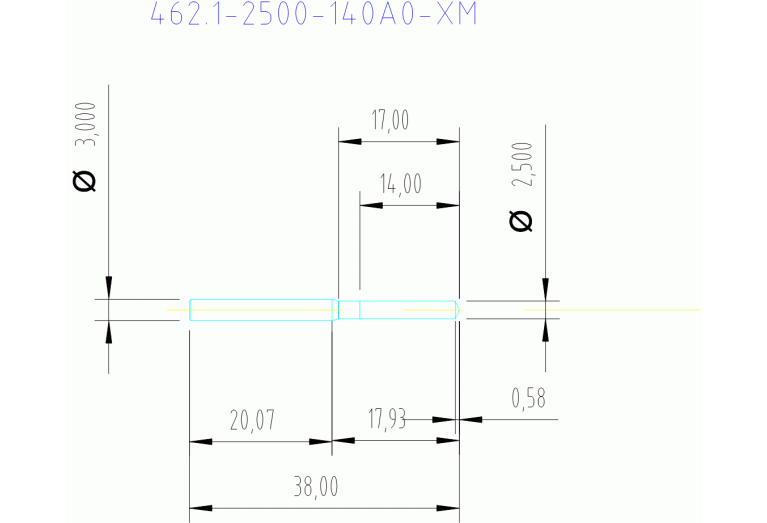 462.1-2500-140A0-XM H10F