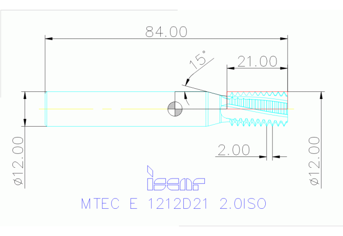 MTEC E 1212D21 2.0ISO IC908