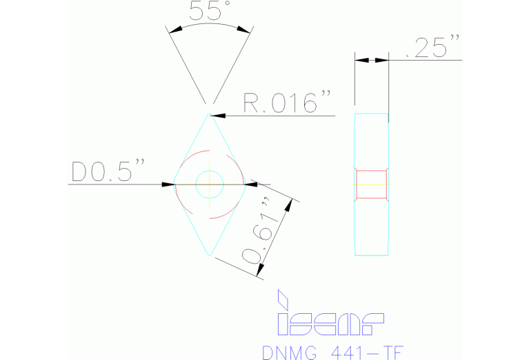 DNMG 150604-TF IC6025