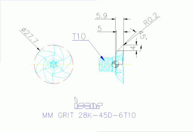 MM GRIT 28K-45D-6T10 IC528