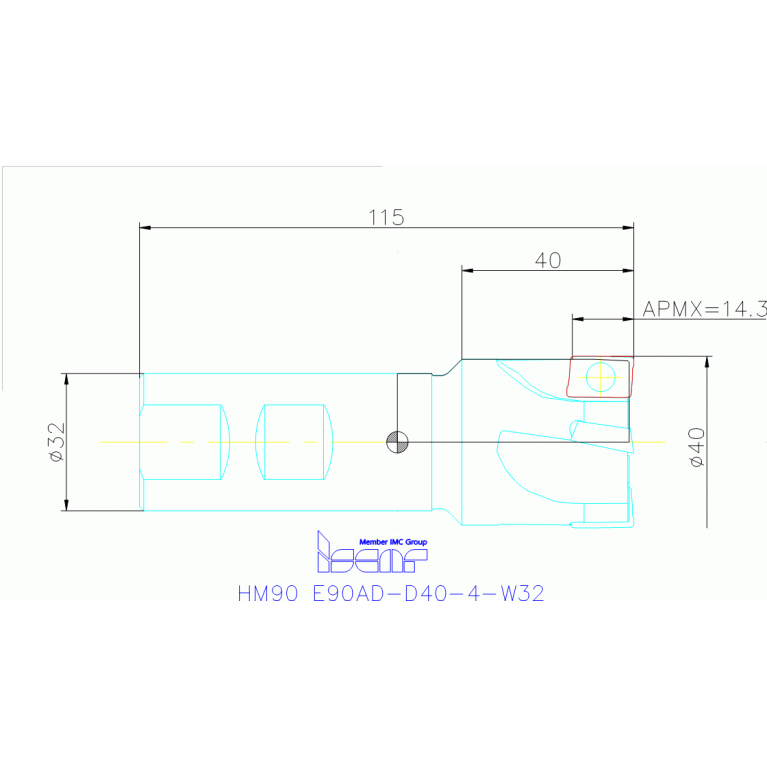 HM90 E90AD-D40-4-W32