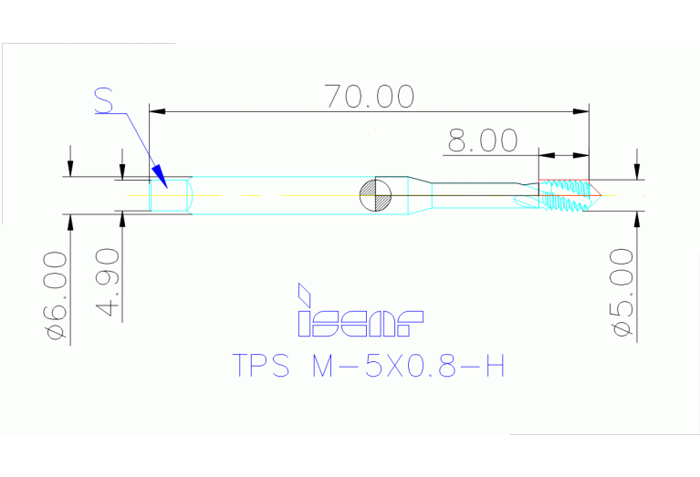 TPS M-5X0.8-H HEST