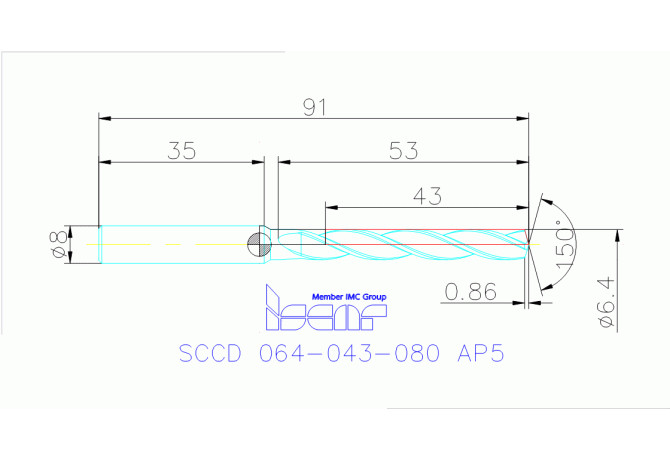 SCCD 064-043-080 AP5 IC908