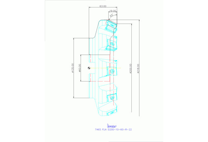 T465 FLN D200-10-60-R-22