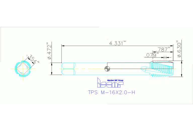 TPS M-16X2.0-H HEST