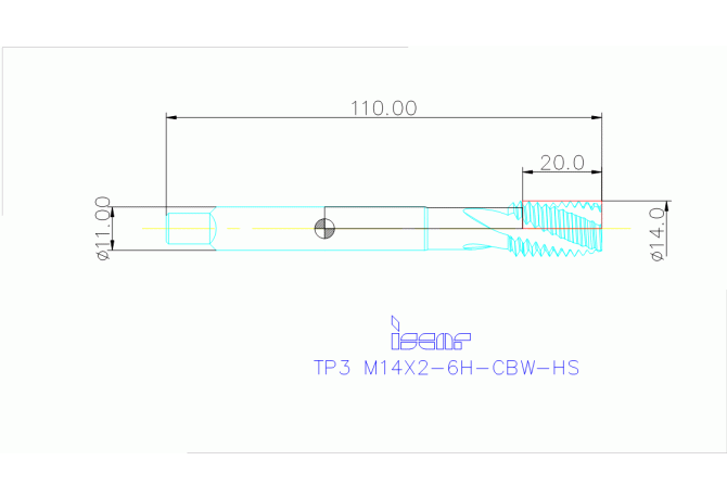 TP3 M14X2-6H-CBW-HS