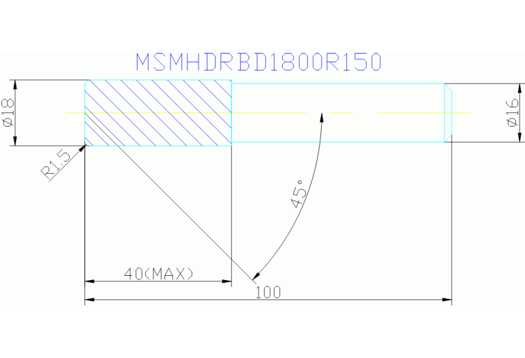 MSMHDRBD1800R150
