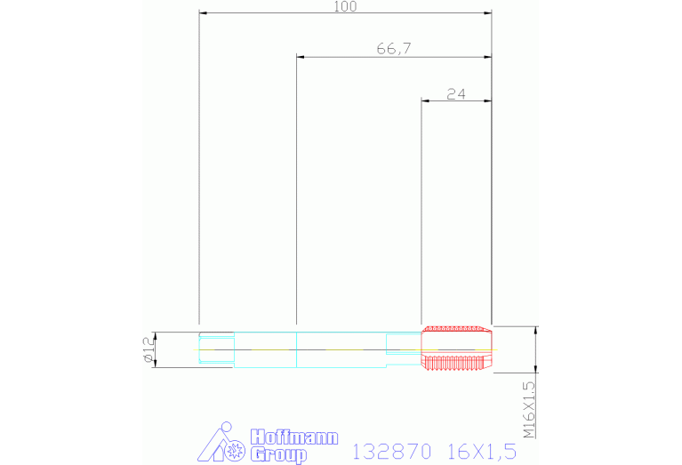 132870 16X1,5