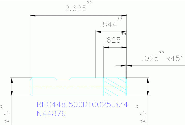 REC448.500D1C025.3Z4