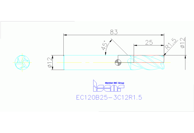 EC120B25-3C12R1.5 IC900