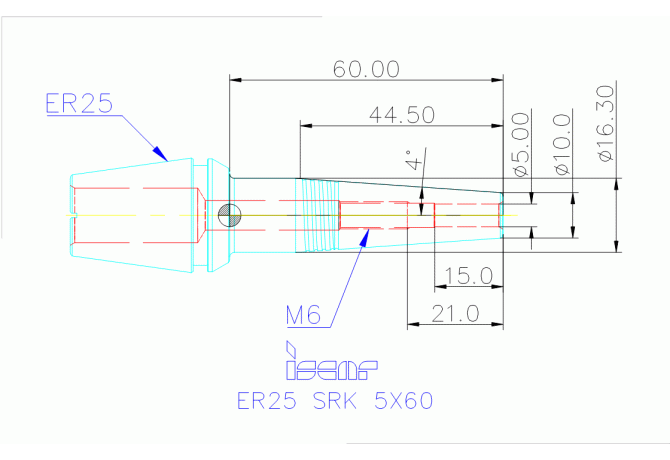 ER25 SRK 5X60