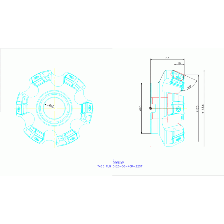T465 FLN D125-06-40R-22ST