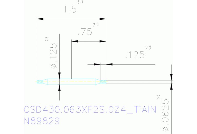 CSD430.063XF2S.0Z4 TIALN