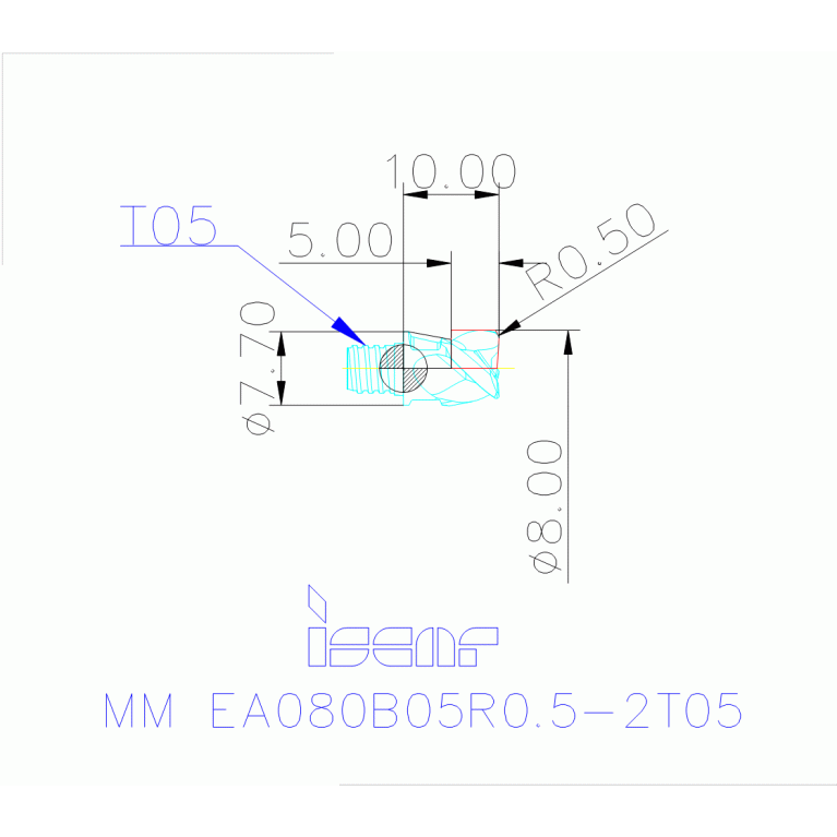 MM EA080B05R0.5-2T05 IC08