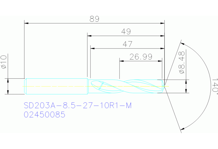 SD203A-8.5-27-10R1-M
