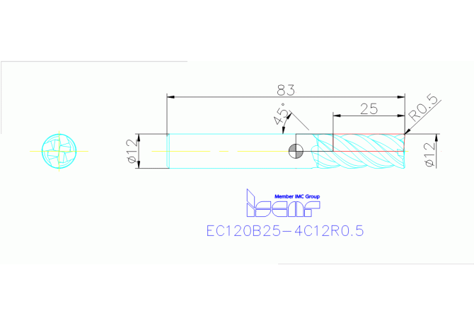 EC120B25-4C12R0.5 IC900