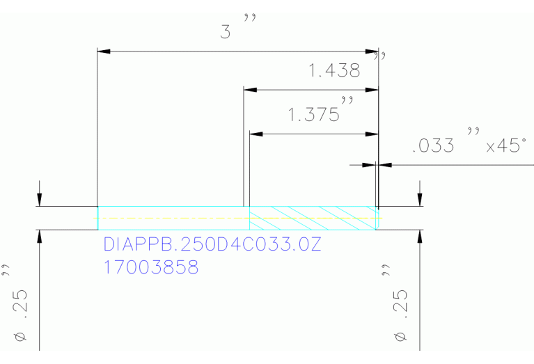 DIAPPB.250D4C033.0Z CVDDIA