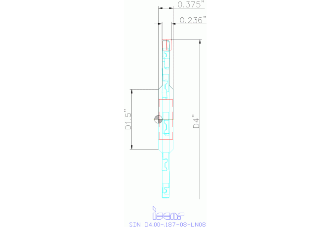 SDN D4.00-.187-08-LN08