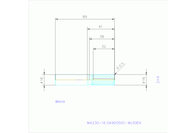 MA230-16.0A9D050C-WJ30TF