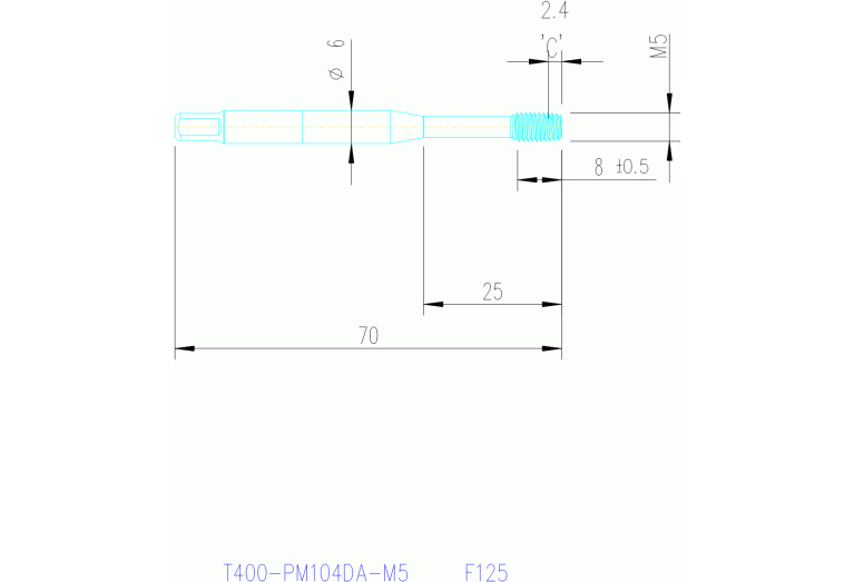 T400-PM104DA-M5 F125