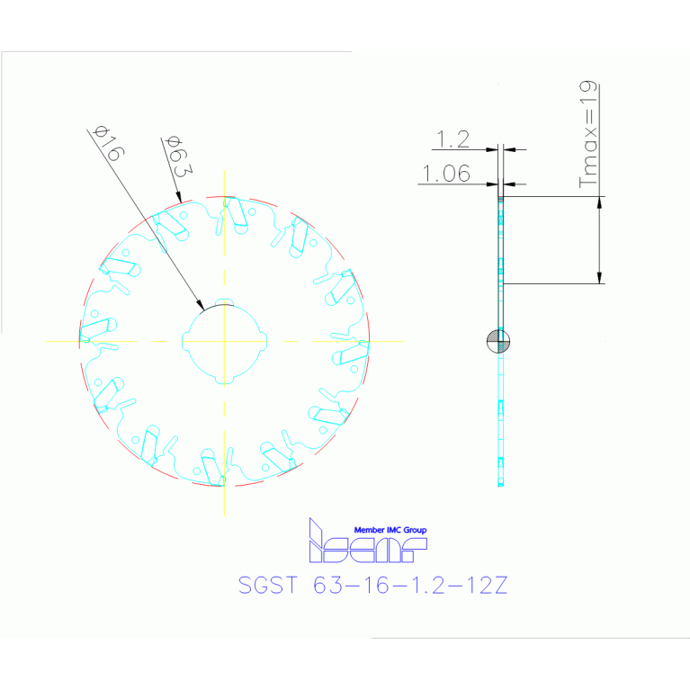 SGST 63-16-1.2-12Z