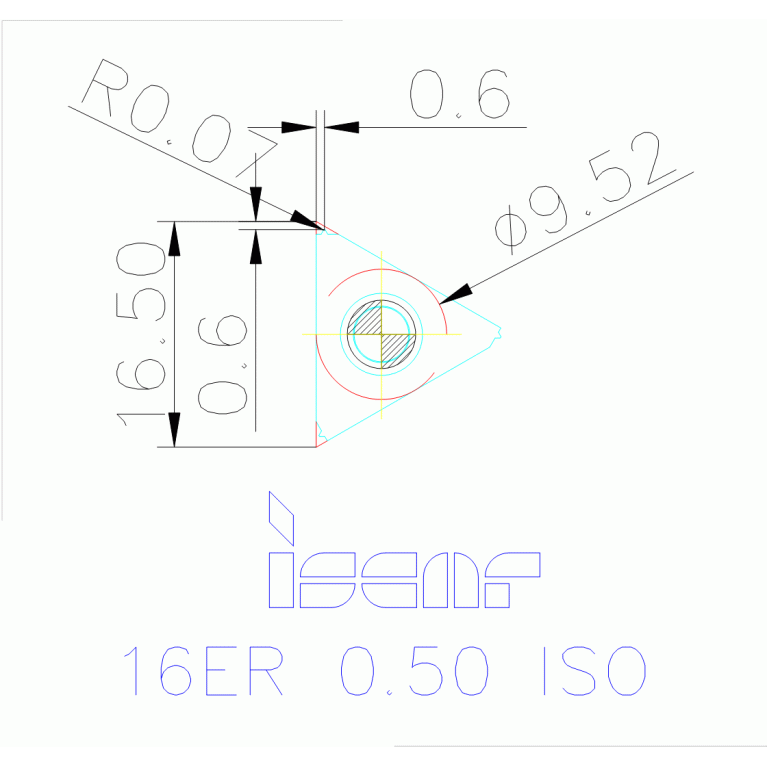 16ER 0.50 ISO IC50M
