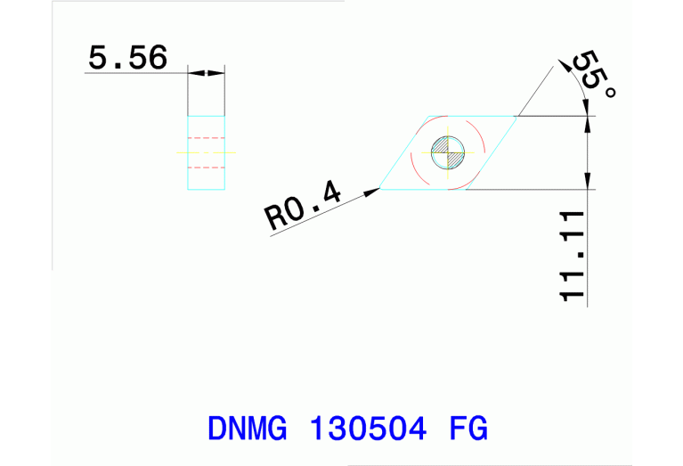 DNMG 130504 FG TT8115