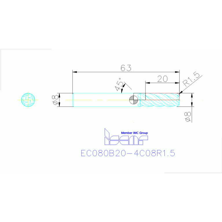EC080B20-4C08R1.5 IC900