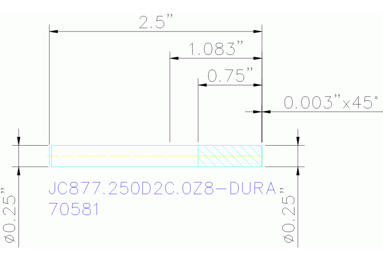 JC877.250D2C.0Z8-DURA