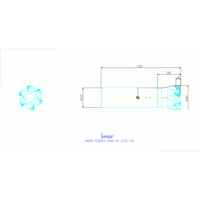 H690 E90AX D40-6-C32-10