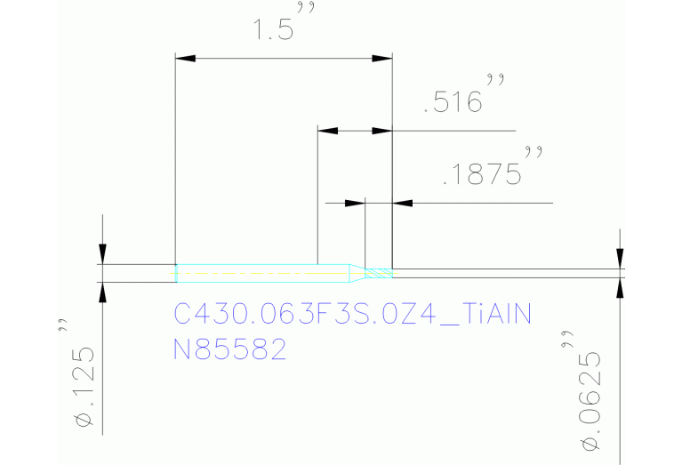 C430.063F3S.0Z4 TIALN