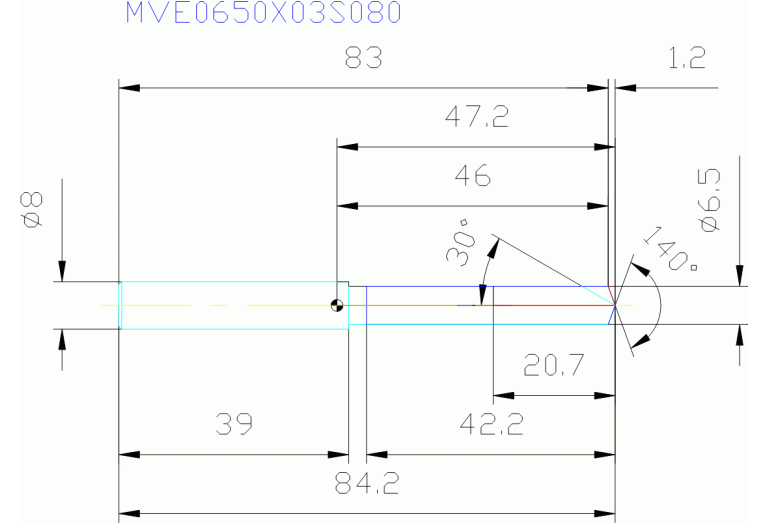 MVE0650X03S080 DP1020