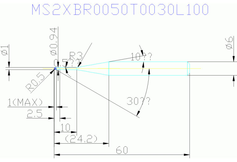 MS2XBR0050T0030L100