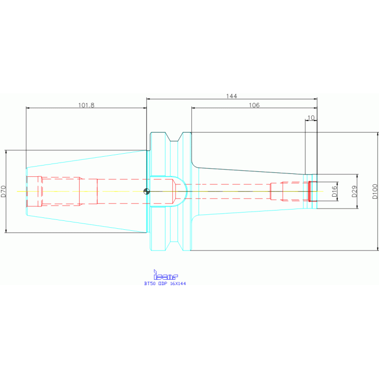 BT50 ODP 16X144