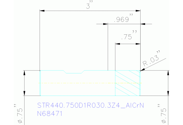STR440.750D1R030.3Z4 ALCRN