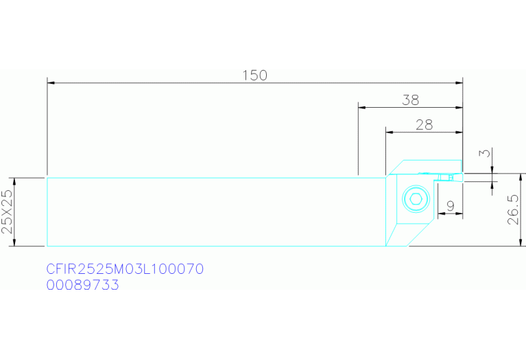 CFIR2525M03L100070