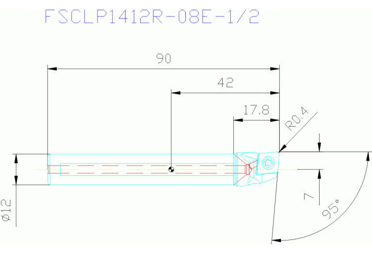 FSCLP1412R-08E-1/2