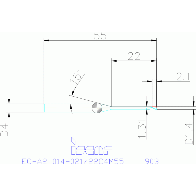 EC-A2 014-021/22C4M55 IC903