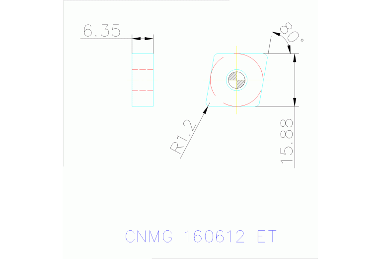 CNMG 160612 ET ZA TT3500