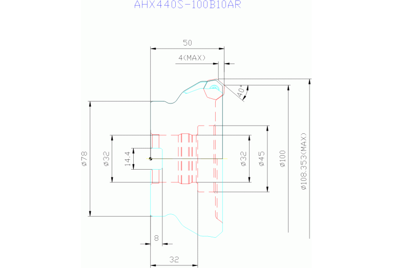 AHX440S-100B10AR