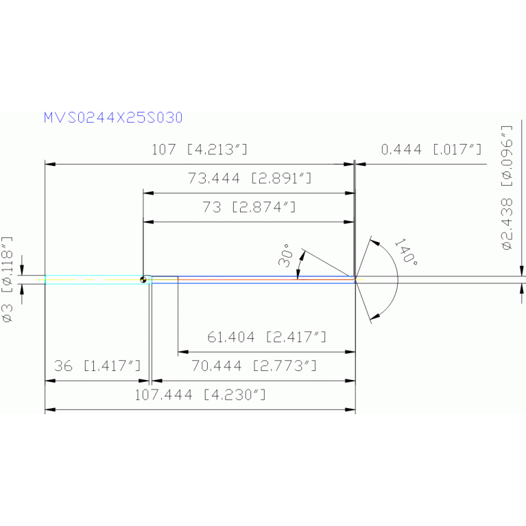 MVS0244X25S030