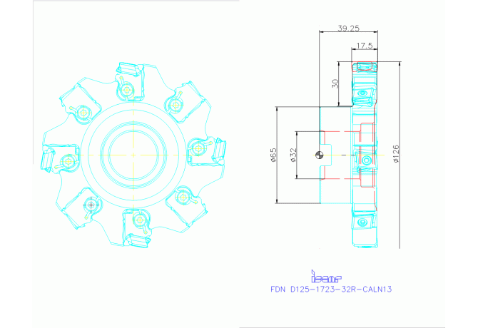 FDN D125-1723-32R-CALN13